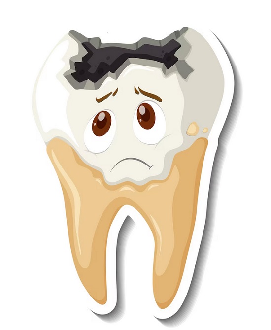 دندان نهفته چه عوارضی دارد