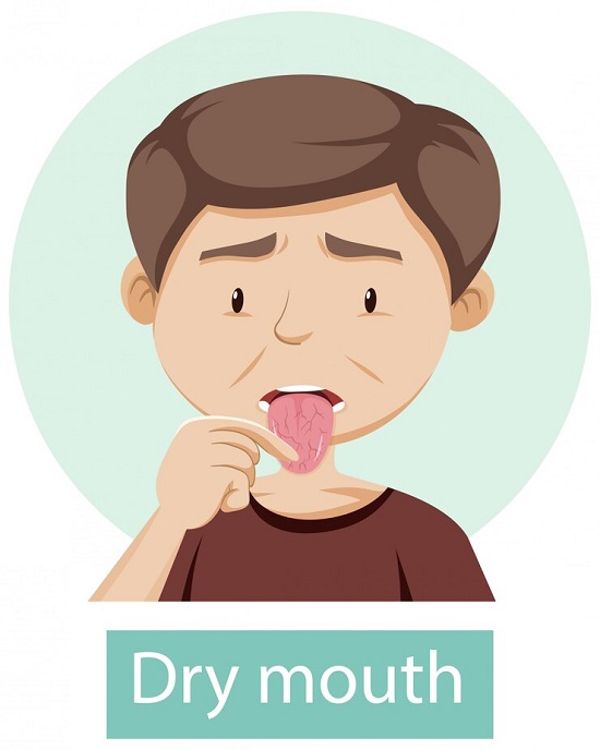 علائم خشکی دهان کدامند
